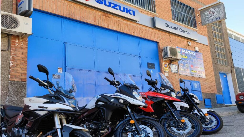 taller de motos Suzuki center Madrid